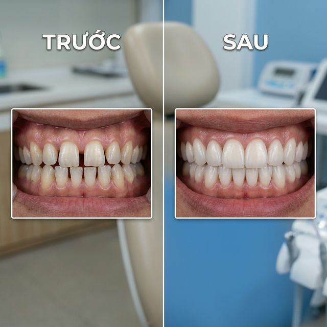 Veneer Emax 8 răng – Hollywood Smile tự nhiên – Nha Khoa Limia