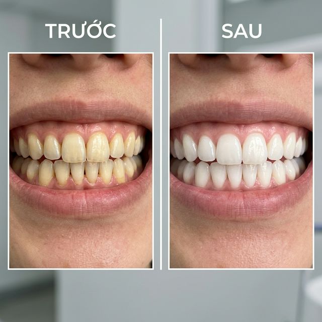 Tẩy Trắng Zoom Philips – Vàng Ố Nhiều Năm – 1 Buổi – Nha Khoa Limia