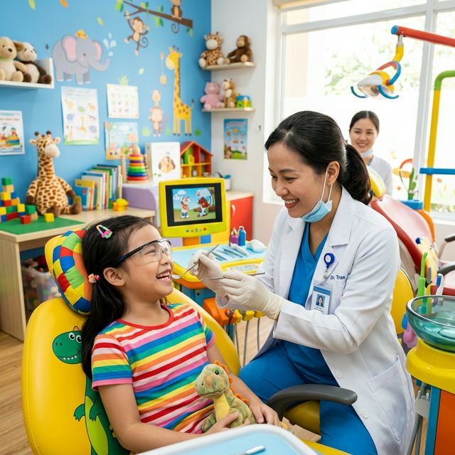 Nha Khoa Trẻ Em tại Nha Khoa Limia